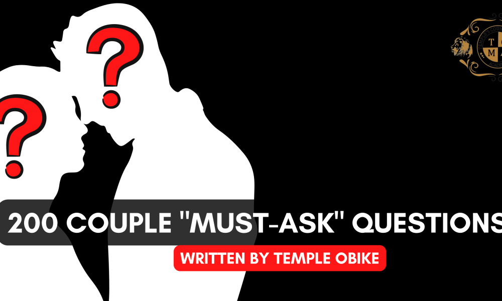 200 Couple "Must-Ask" Questions by temple obike