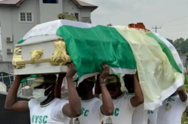 Train Crash: Female NYSC Member Killed in Lagos Bus-Train Collision Laid to Rest