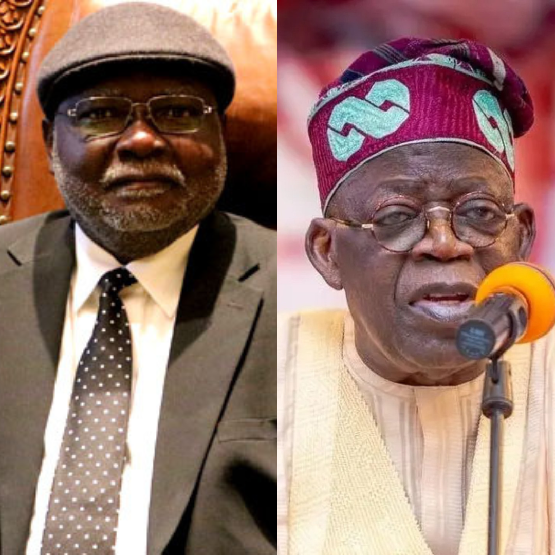 Chief Justice Of Nigeria Spotted in London Disguised as a Physically-Challenged Old Man Ahead of Secret Meeting with Tinubu