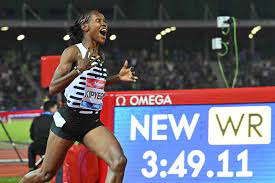 Kenya: Faith Kipyegon Shatters Women's 1,500 Meters World Record In Italy