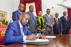 President William Ruto Signs Controversial Finance Bill into Law
